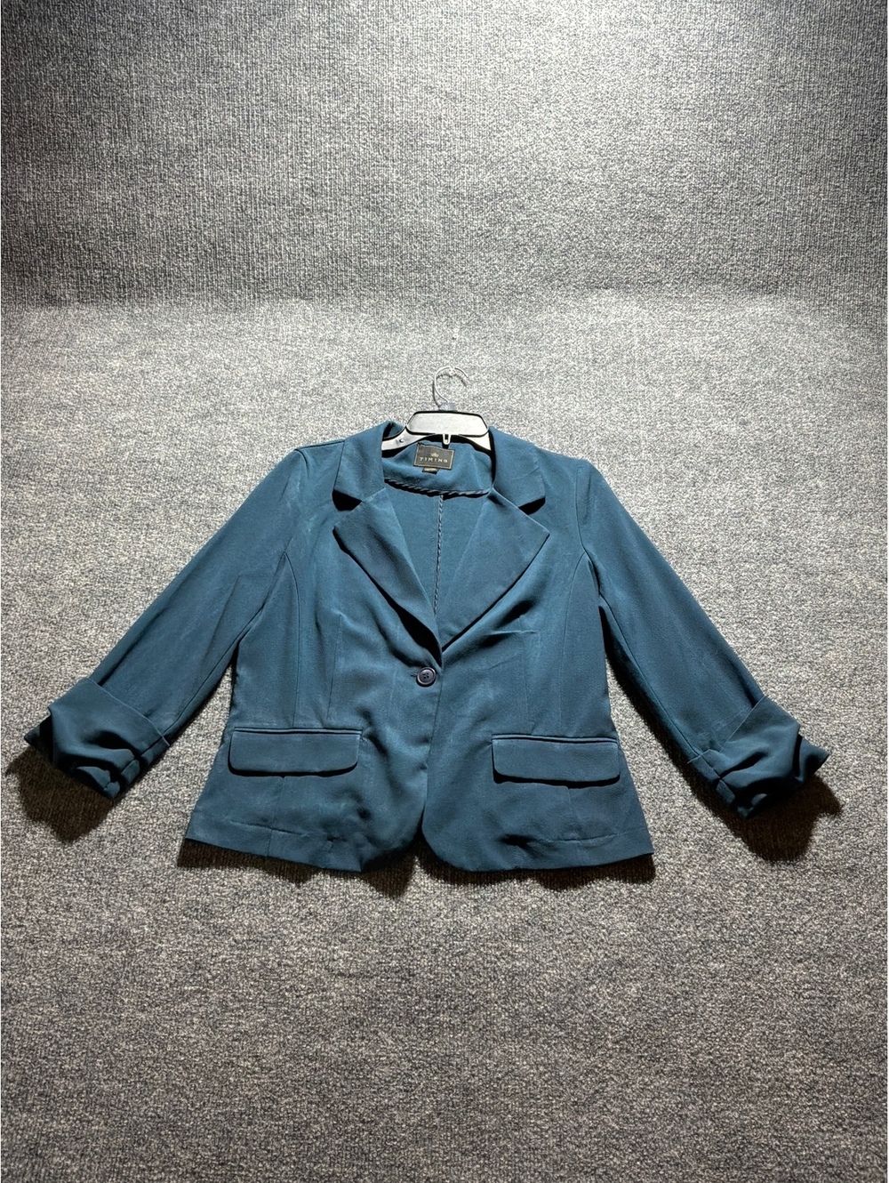 Timing Women's Navy Blue Blazer Jacket Size Large
